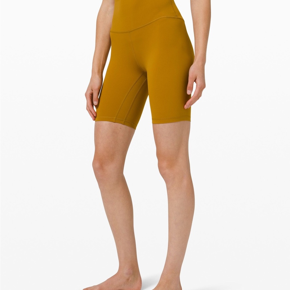LULULEMON ALIGN™ HIGH-RISE SHORT SET AND TOP Mustard, Is not my size!! Size is 0